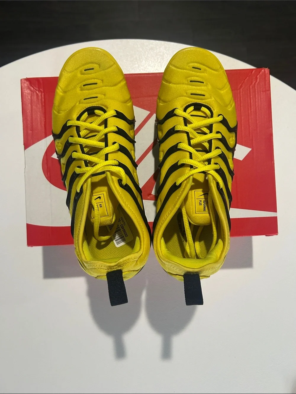 Nike Air VaporMax Plus “Bumblebee” Men’s Size 9